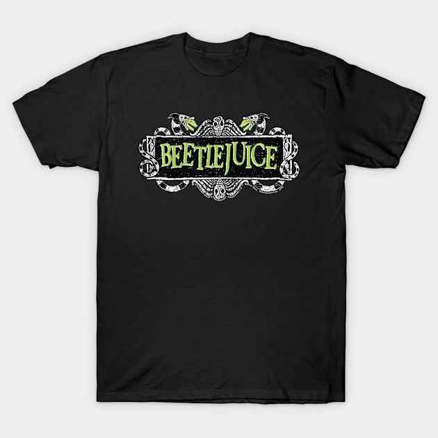 Beetlejuice T-Shirt by fmidgleystrand